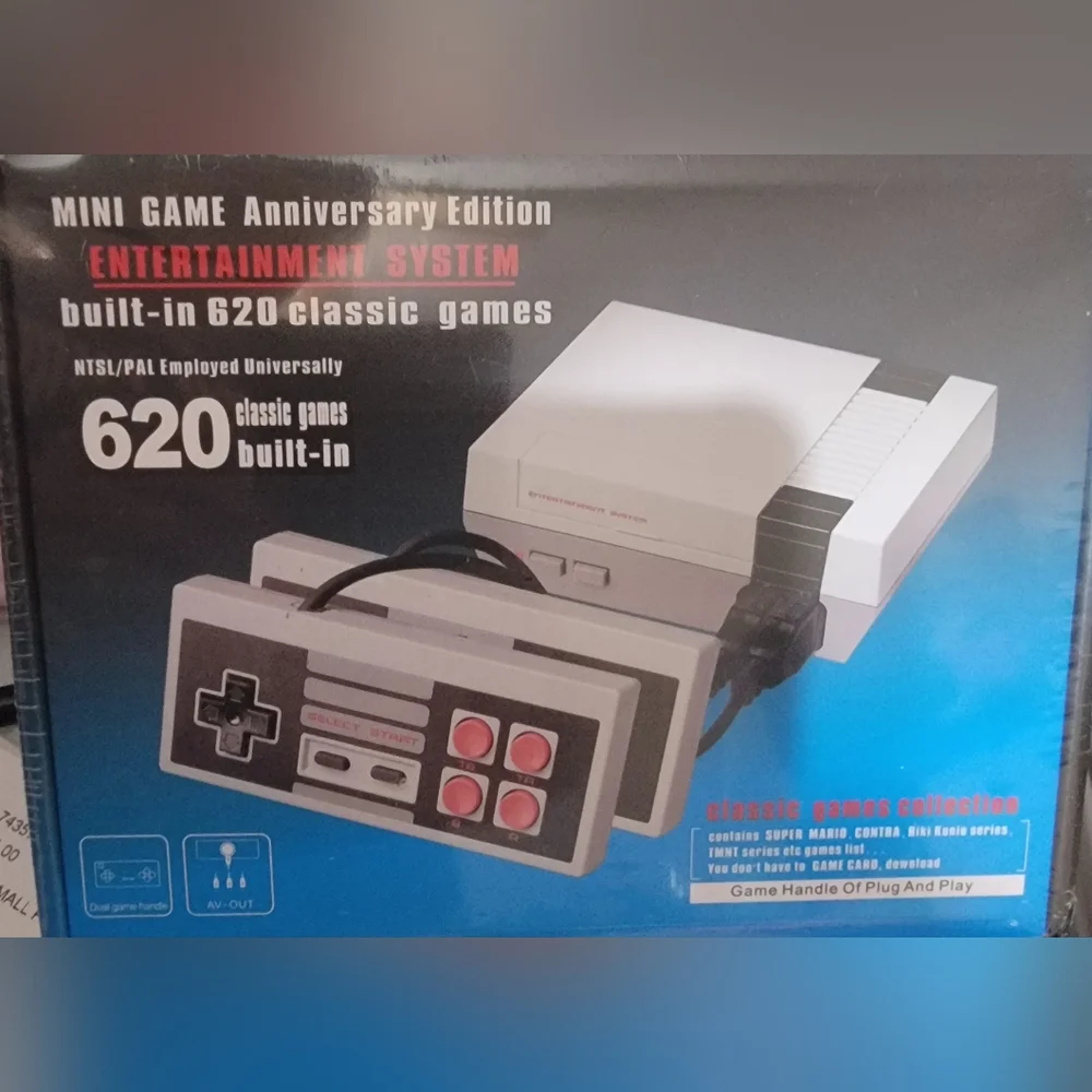 Source Unknown Mini Game Console - White and Gray